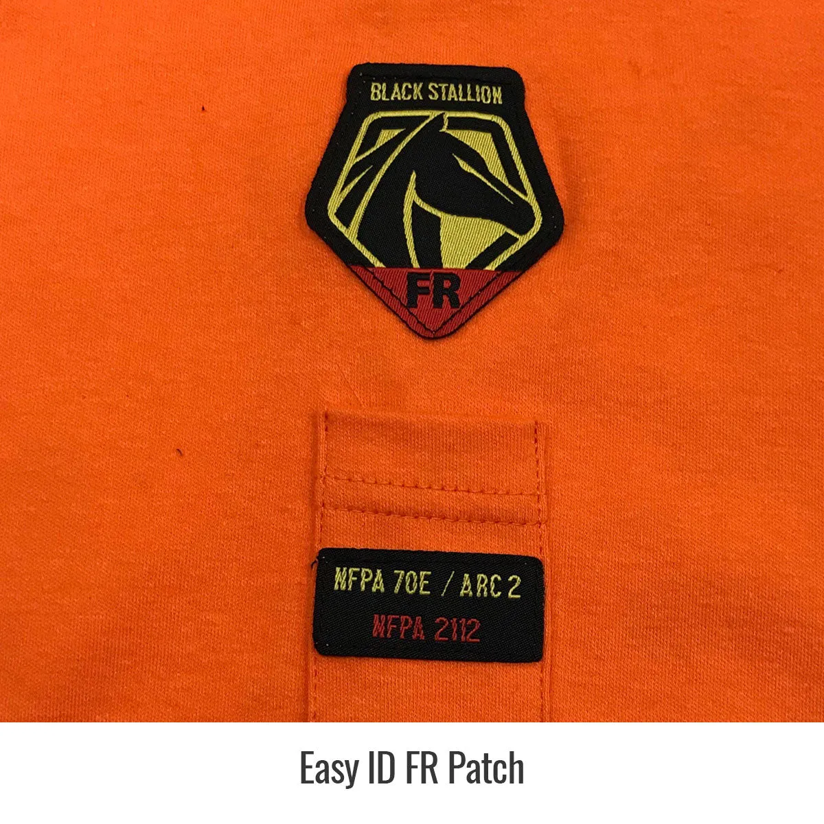 Revco TF2510-OR NFPA 2112 & NFPA70E 7 oz. Orange FR Cotton Long Sleeve T-Shirt (1 Shirt)