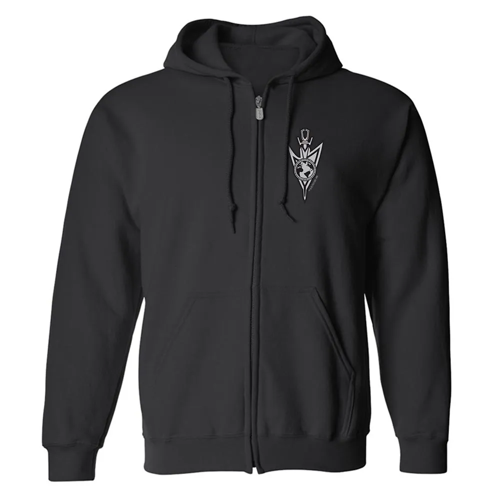 Star Trek: Discovery Mirror Universe Terran Empire Fleece Zip-Up Hoodie