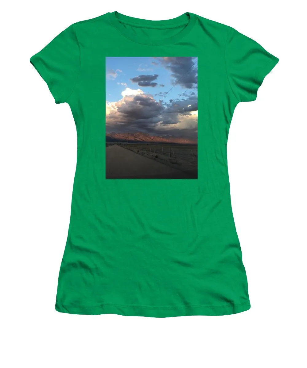 Summer Storm Sunset Crestone - Women's T-Shirt