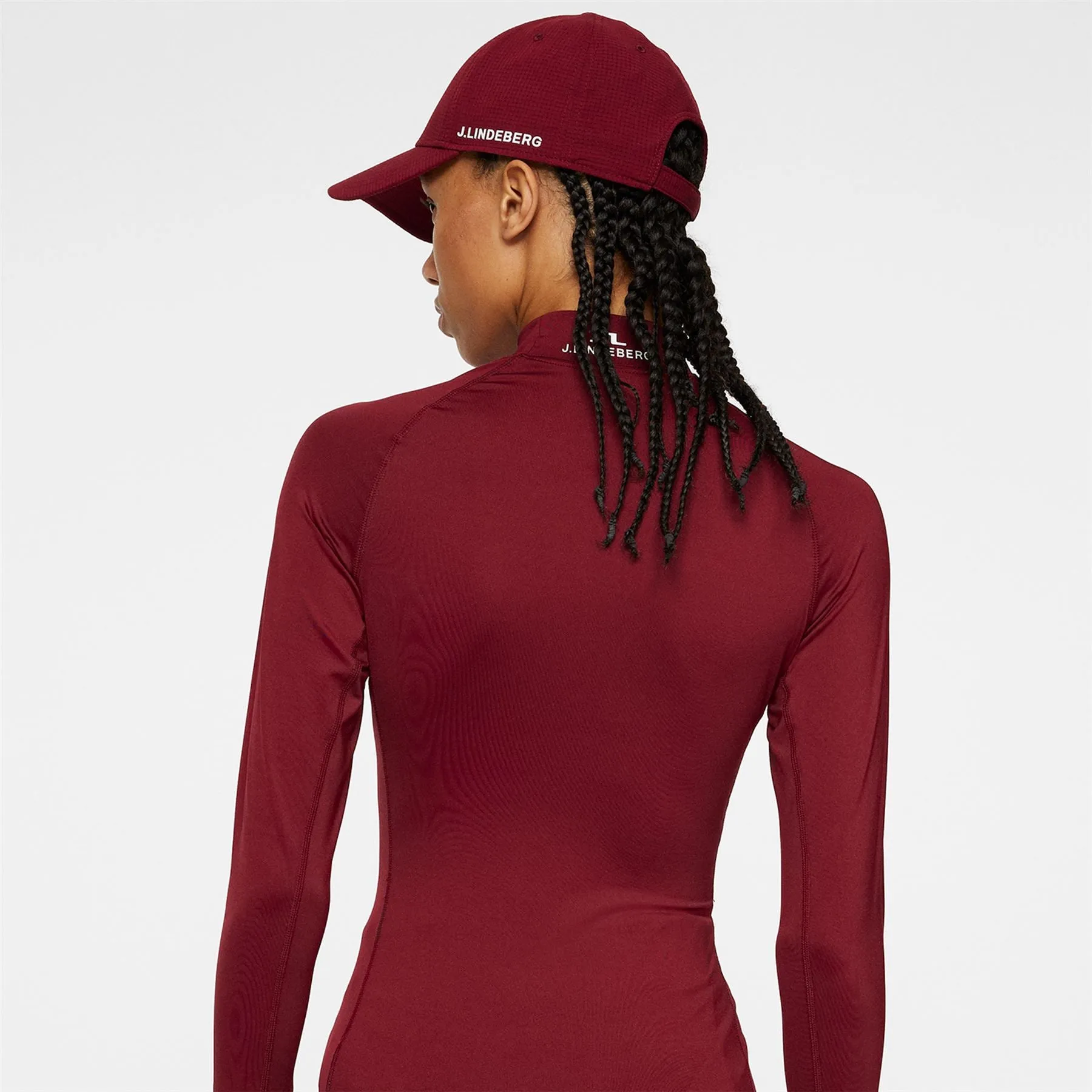 Womens Asa Soft Compression Top Cabernet - AW24