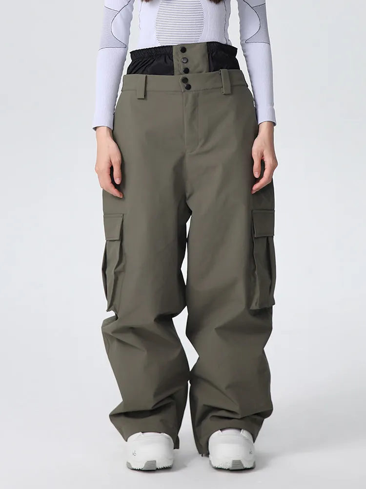 Women's Searipe Durable Mountain Pro All Function Baggy Snow Pants