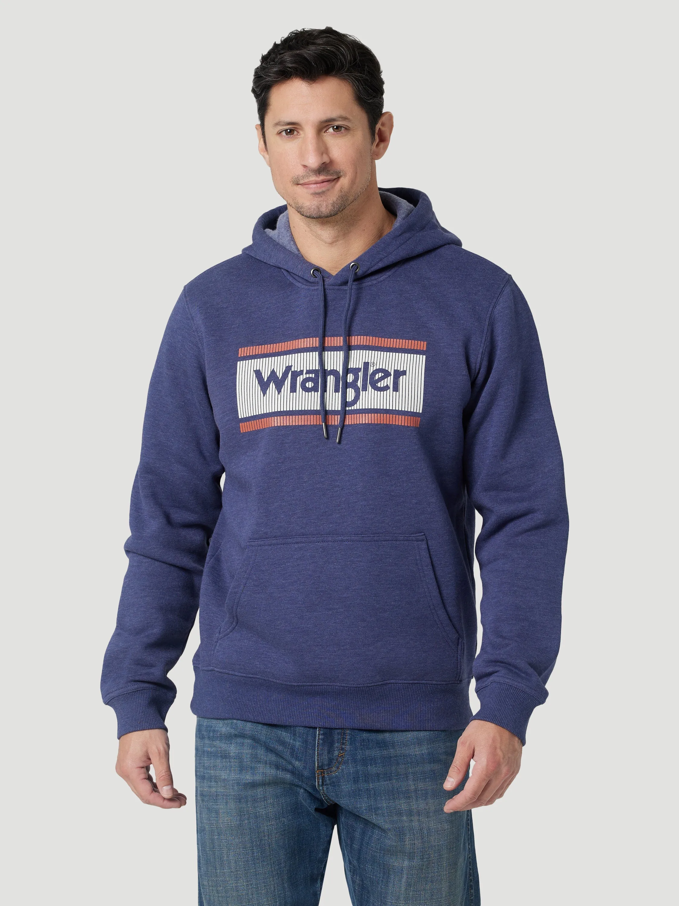 Wrangler Men's Logo Tag Hoodie