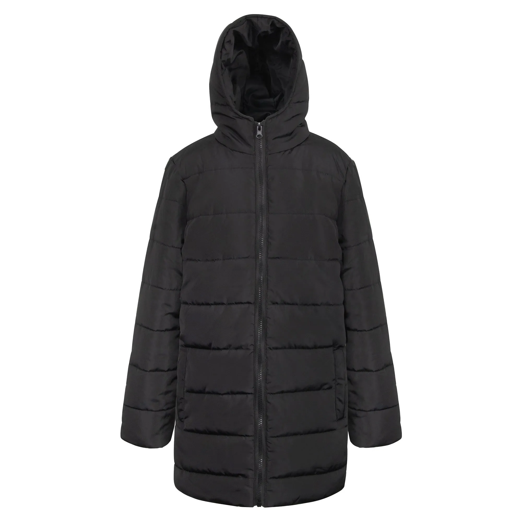 Youth Hooded Puffer Winter Coat - 3 Colors